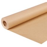 Recycling-kraftpapier braun 70g, rolle 25x1m - kartonbraun