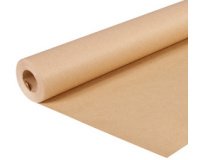 Plain kraft brown 70g, 3x0,70m display of 50 roll - kraft