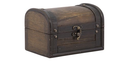 Coffre au trésor 'Treasure Antique', en aggloméré