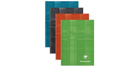 Carnet brochure, 105 x 148 mm, quadrillé 5x5