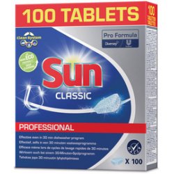 Professional Pastille lave-vaisselle Classic, 100 pièces