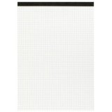 Bloc-notes sans page de couverture, A4, 50 feuilles