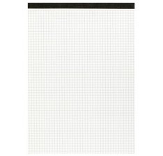 Bloc-notes sans page de couverture, A4, 50 feuilles,