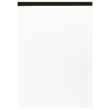 Bloc-notes sans page de couverture, A4, 50 feuilles, uni