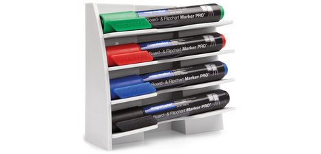 Markerhouder in plastic voor 4 markers