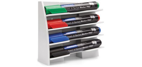 Porte-marqueurs en plastique, pour 4 marqueurs