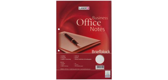 Bloc de correspondance Office, A4, 100 pages, 70 g/m2