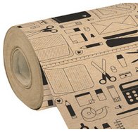 Recycled kraft roll 70g 50x0.70m stationery - kraft