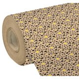 Kraft brut 70g, rl 50x0,70m Pépin fluo - Noir