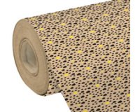 Recycled kraft roll 70g 50x0.70m fluo pips - black
