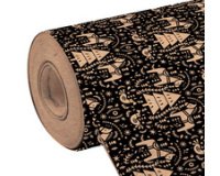 Geschenkpapier 'Flora' op rol