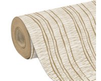 Recycled kraft roll 70g 50x0.70m white streams - white