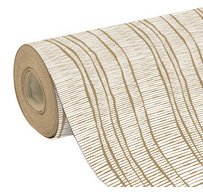 Recycled kraft roll 70g 50x0.70m white streams - white