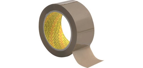Rubans adhésifs d'emballage polypropylène 54 µ 3739 Scotch, 50 mm x 66 m - Lot de 6