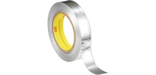 Ruban adhésif métallique 431, 12 mm x 55 m, argent