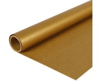 Papier d'emballage 'Color', 700 mm x 3 m, or