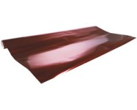 Geschenkpapier 80g mit metallic-effekt auf 1 seite, rolle 2x0,70m - rot
