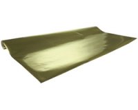 Aluminium paper roll 2x0,7m in display of 25 rolls, - gold