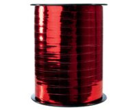 Bolduc sur bobine, métallique, rouge