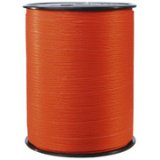 Bolduc sur bobine, mat, mandarine