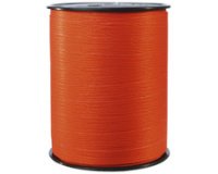 Bolduc sur bobine, mat, mandarine