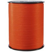 Bolduc sur bobine, mat, mandarine