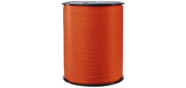 Bolduc sur bobine, mat, mandarine