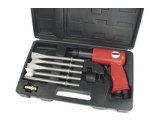 Marteau burineur à air comprimé, 5 burins