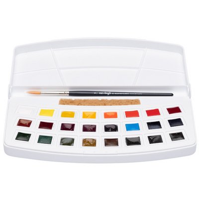 ROYAL TALENS Peinture aquarelle Van Gogh, kit de 24,