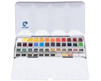 ROYAL TALENS Peinture aquarelle Van Gogh, kit de 48 dans un
