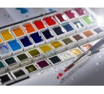 ROYAL TALENS Peinture aquarelle Van Gogh, kit de 48 dans un