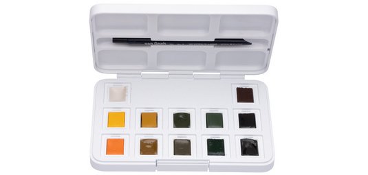 ROYAL TALENS Peinture aquarelle Van Gogh, boîte de 12,