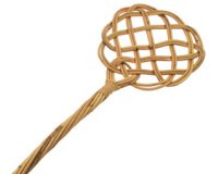 Tape-tapis, en osier