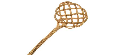 Tape-tapis, en osier