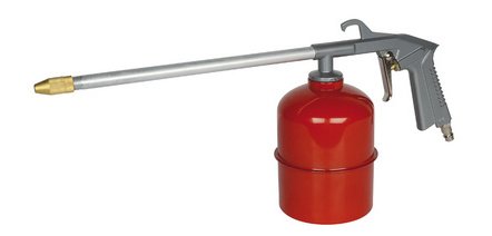 Pistolet pulvérisateur, rouge