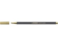 Stylo feutre Pen 68 metallic, or