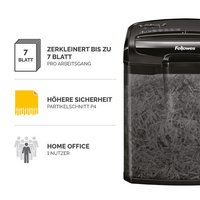 Destructeur de documents Powershred M-7M, noir