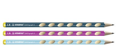 Crayon EASYgraph 'S' - L, degré de dureté: HB, rose