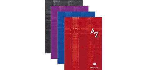 Répertoire broché, A4, quadrillé 5x5