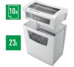 Destructeur Leitz IQ Home Office - coupe croisée