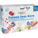 Gouache aux doigts 'MUCKI', kit de peinture pour jouer