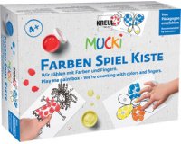 Gouache aux doigts 'MUCKI', kit de peinture pour jouer