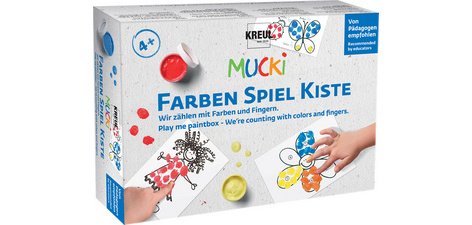 <em>Finger Paint 'MUCKI', Painting Kit for Play</em>