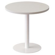 Bijzettafel easyDesk diameter 600 mm wit