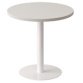 Table d'appoint easyDesk, diamètre: 600 mm, blanc