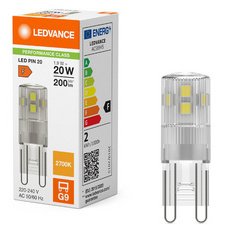 Ampoule LED PIN 20, 1,9 Watt, G9 (827)