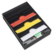 Organiseur de tiroir, 6 compartiments, gris