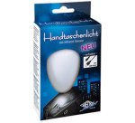 Lampe LED rechargeable pour sac à main, 2 LED & capteur