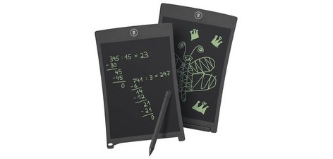 Ardoise LCD, 8,5 pouces (21,59 cm), noir