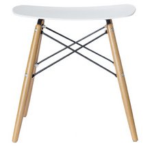 Tabouret 'SKOLL', blanc
